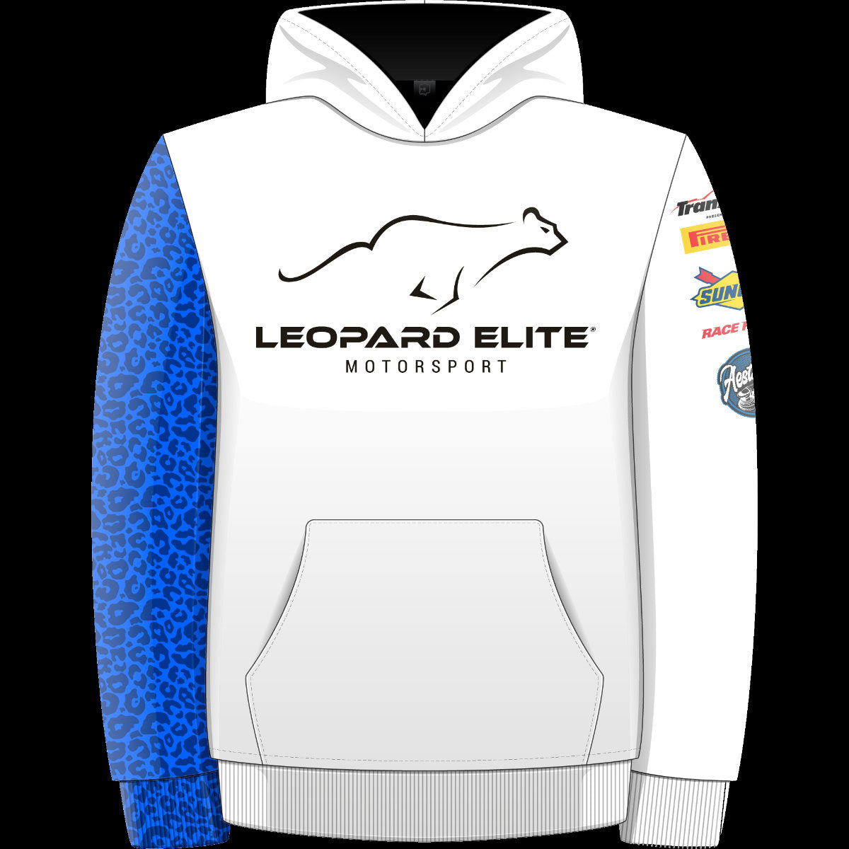 Snow Leopard Race Hoodie